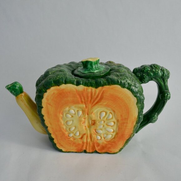 Department Dept 56 Garden Squash Teapot - Picture 1 of 7